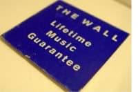 The Wall guarantee sticker